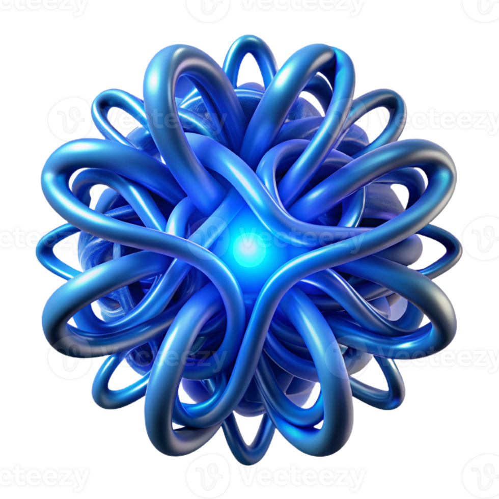 serene artistic Intertwined, bioluminescent tendrils forming intricate patterns, with a deep, oceanic blue light emanating from within. Rendered in a surreal, bio-organic style high quality png