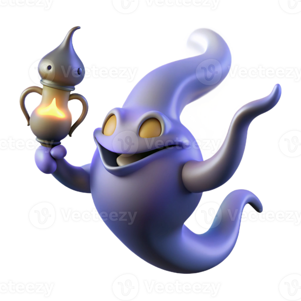 stunning minimalist A mysterious will-o'-the-wisp flickering in a dark swamp, leading travelers astray. Spooky style original png