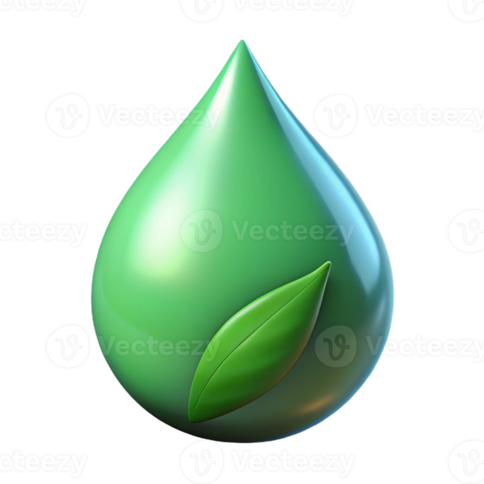 vibrant vintage A single raindrop on a green leaf, reflecting the surrounding environment, macro photography, realistic rendering exclusive png
