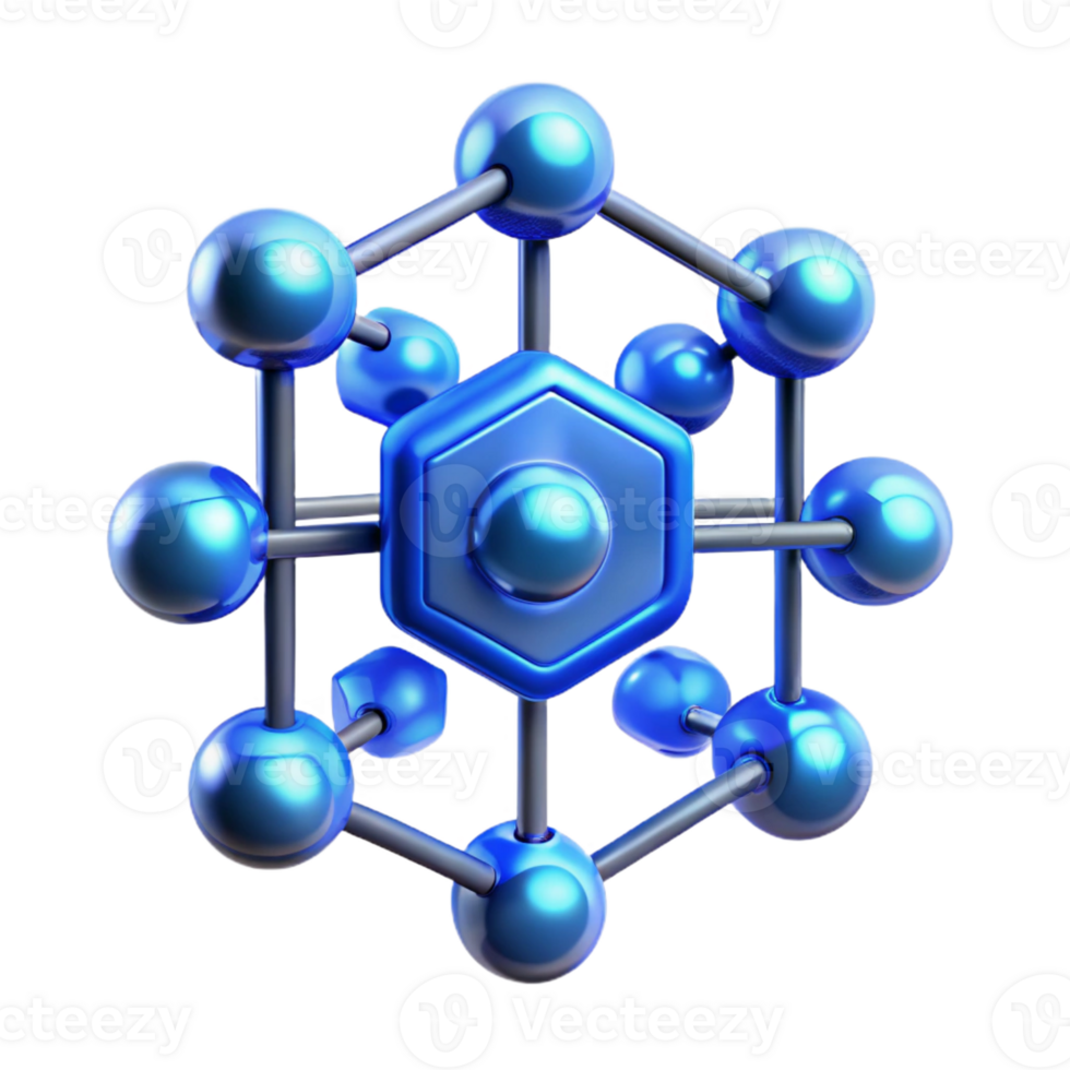 magnificent contemporary A complex network of interconnected circuits, illuminated with electric blue light, technical illustration style authentic png