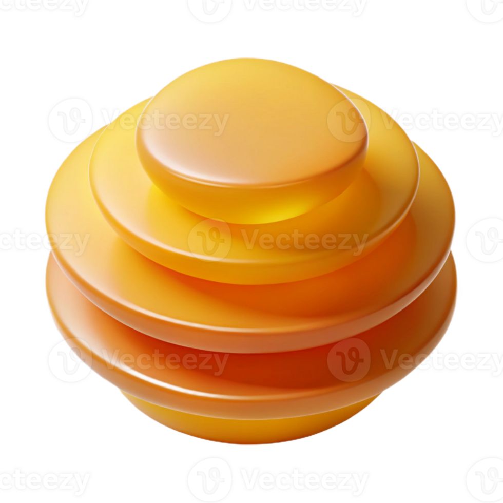 elegant contemporary A series of overlapping, translucent layers of color, in warm shades of yellow and orange, with a soft, diffused lighting and a minimalist style high quality png