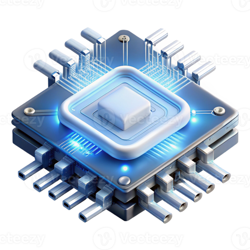 impressive contemporary An intricate, line art drawing of a motherboard with intricate circuitry, illuminated by a bright, white light detailed png