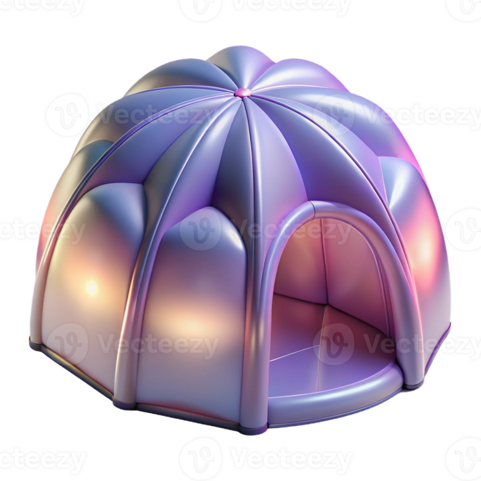 dramatic traditional Inflatable structure, translucent material, soft diffused light, temporary architecture, experimental design genuine png
