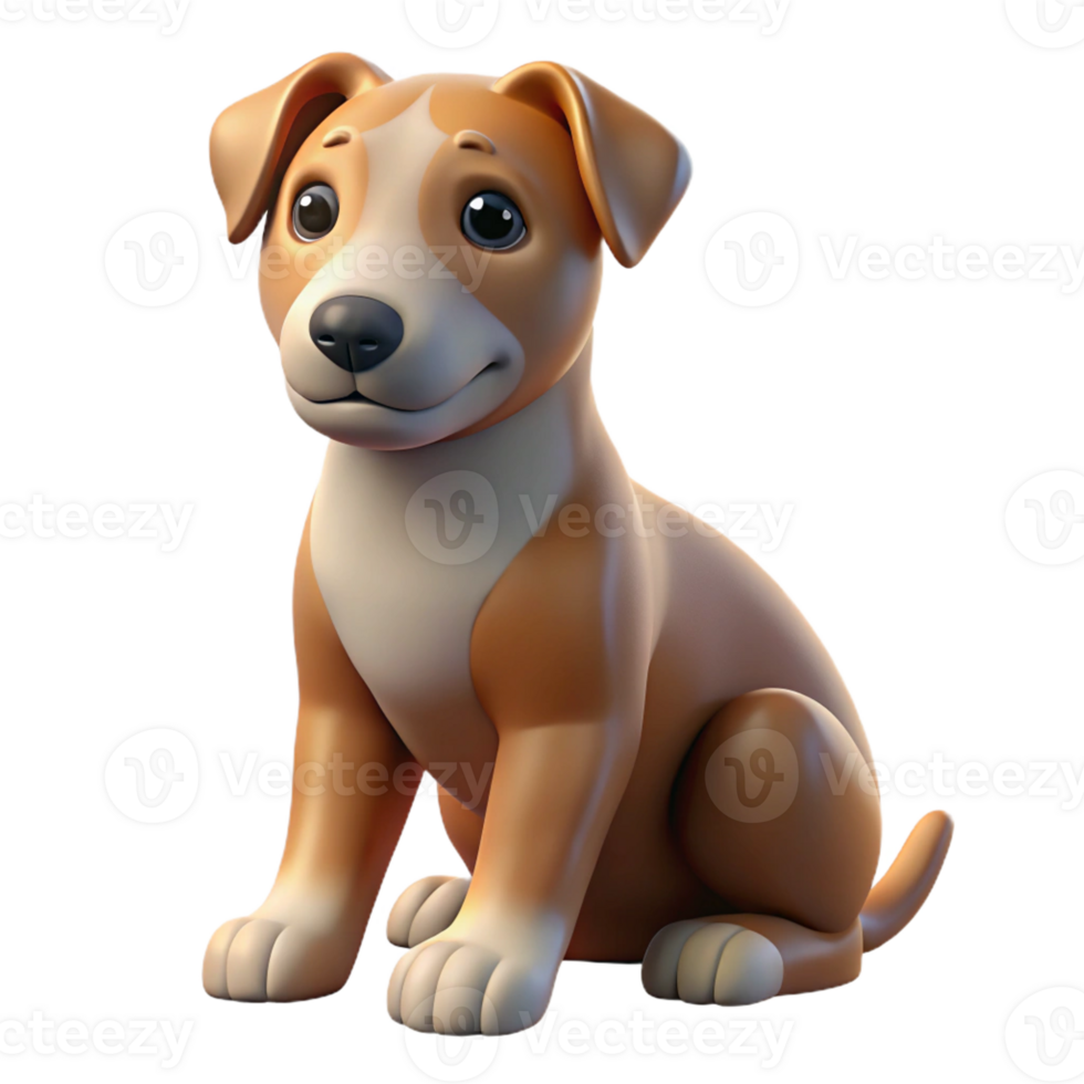 impressive artistic A loyal dog sitting patiently, head tilted, soft window light, heartwarming and realistic style professional png