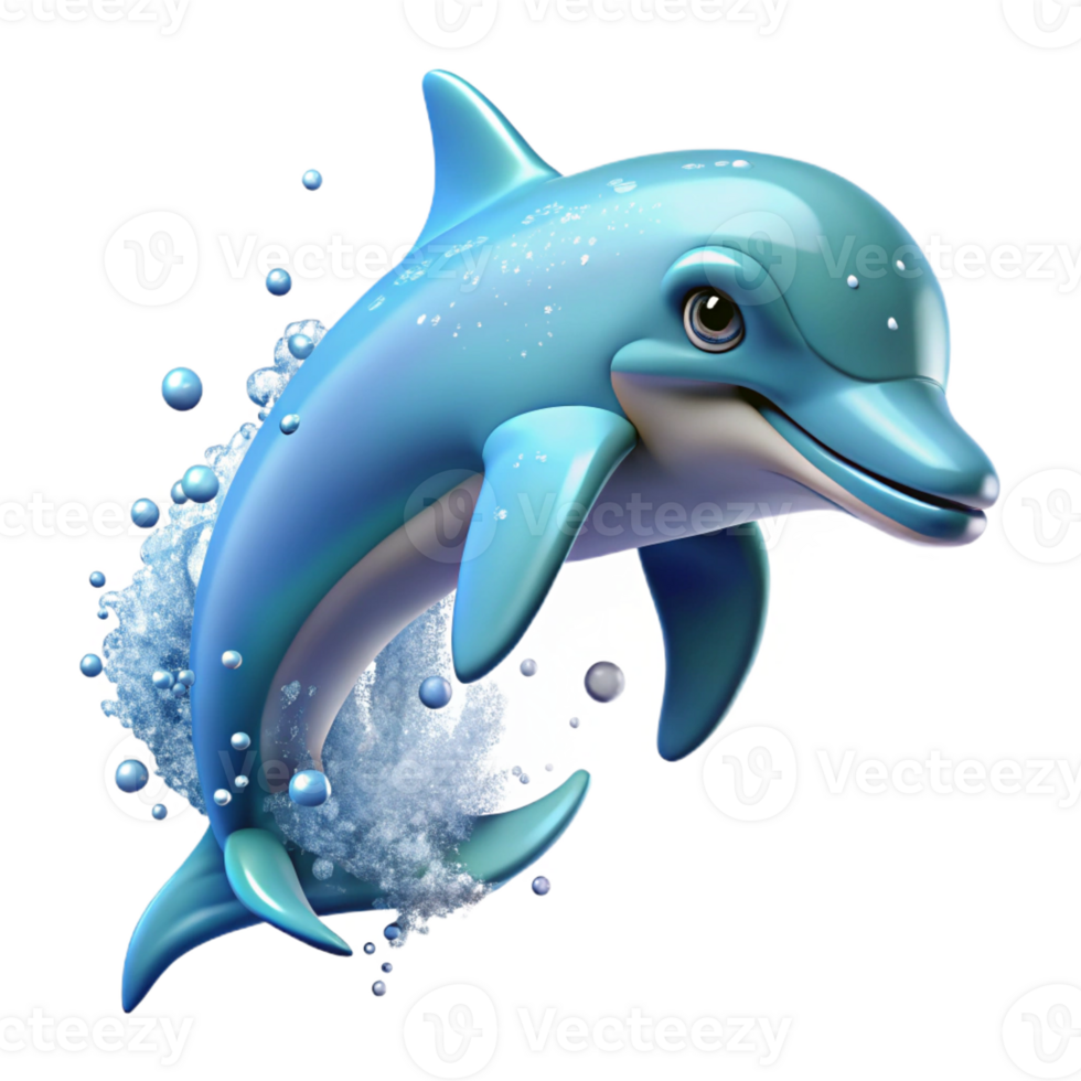 wonderful abstract A playful dolphin leaping out of the ocean, sparkling water droplets, dynamic and energetic, nature photography exclusive png