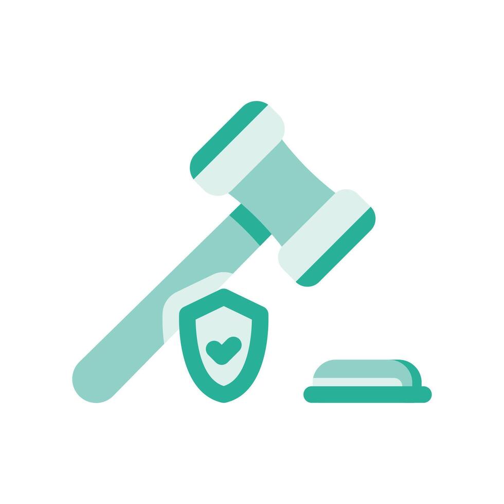 A minimalistic symbol reflecting the essence of the formal judgment vector