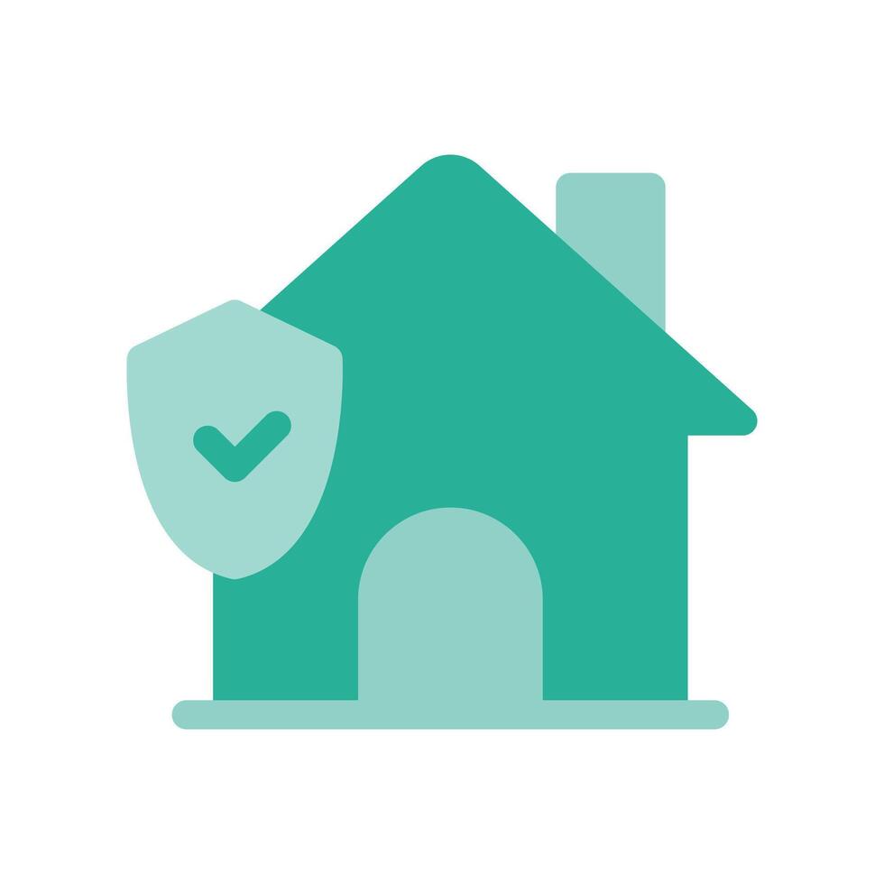 A minimalistic symbol reflecting the essence of the cottage vector