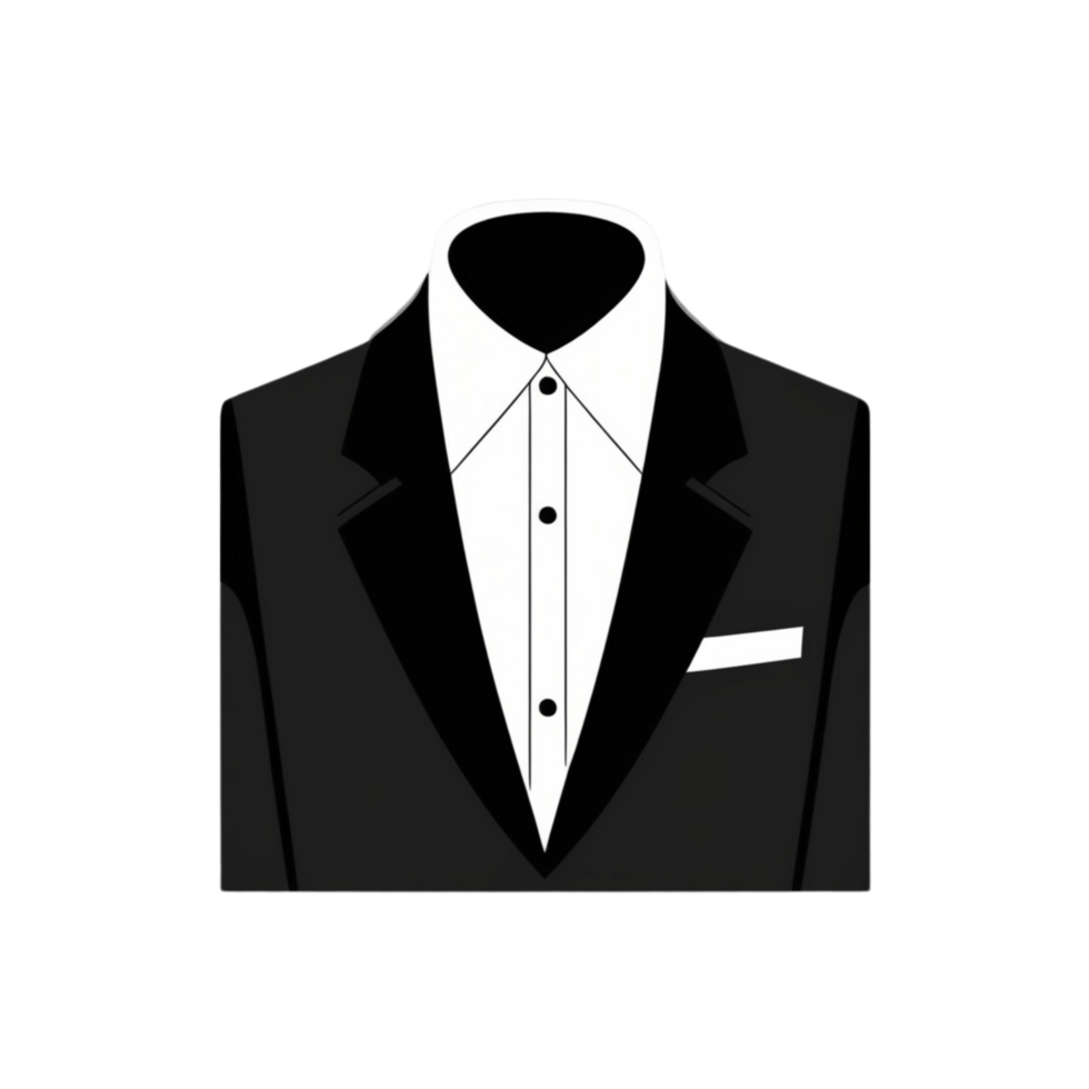 A classic black tuxedo. png