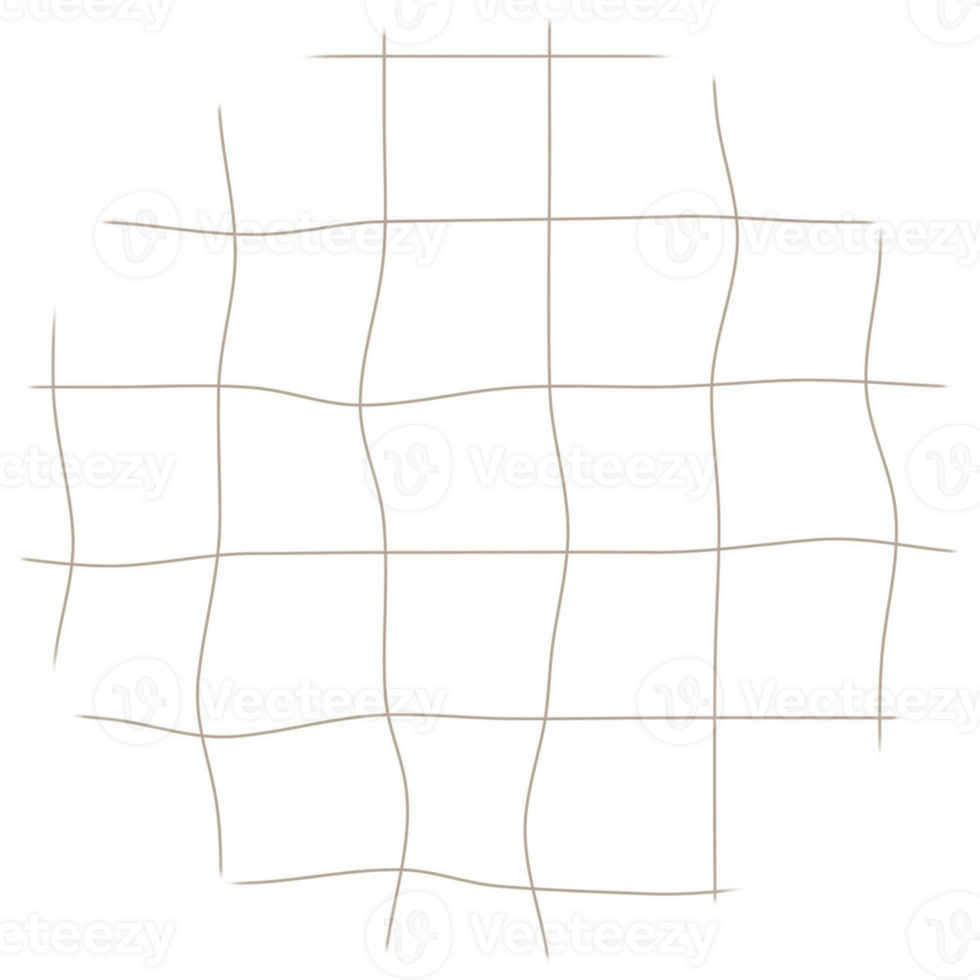 Circle with holographic grid. Icon, round, ball. png
