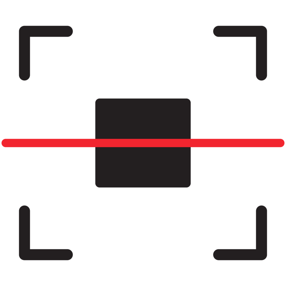 Barcode scan icon png