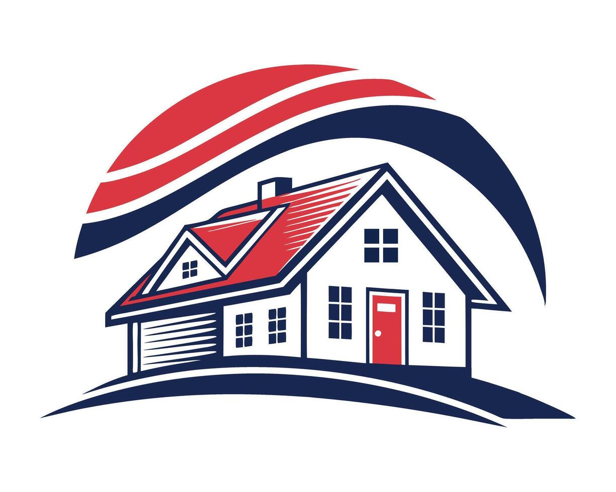 Innovative Logo Designs for Real Estate Excellence vector