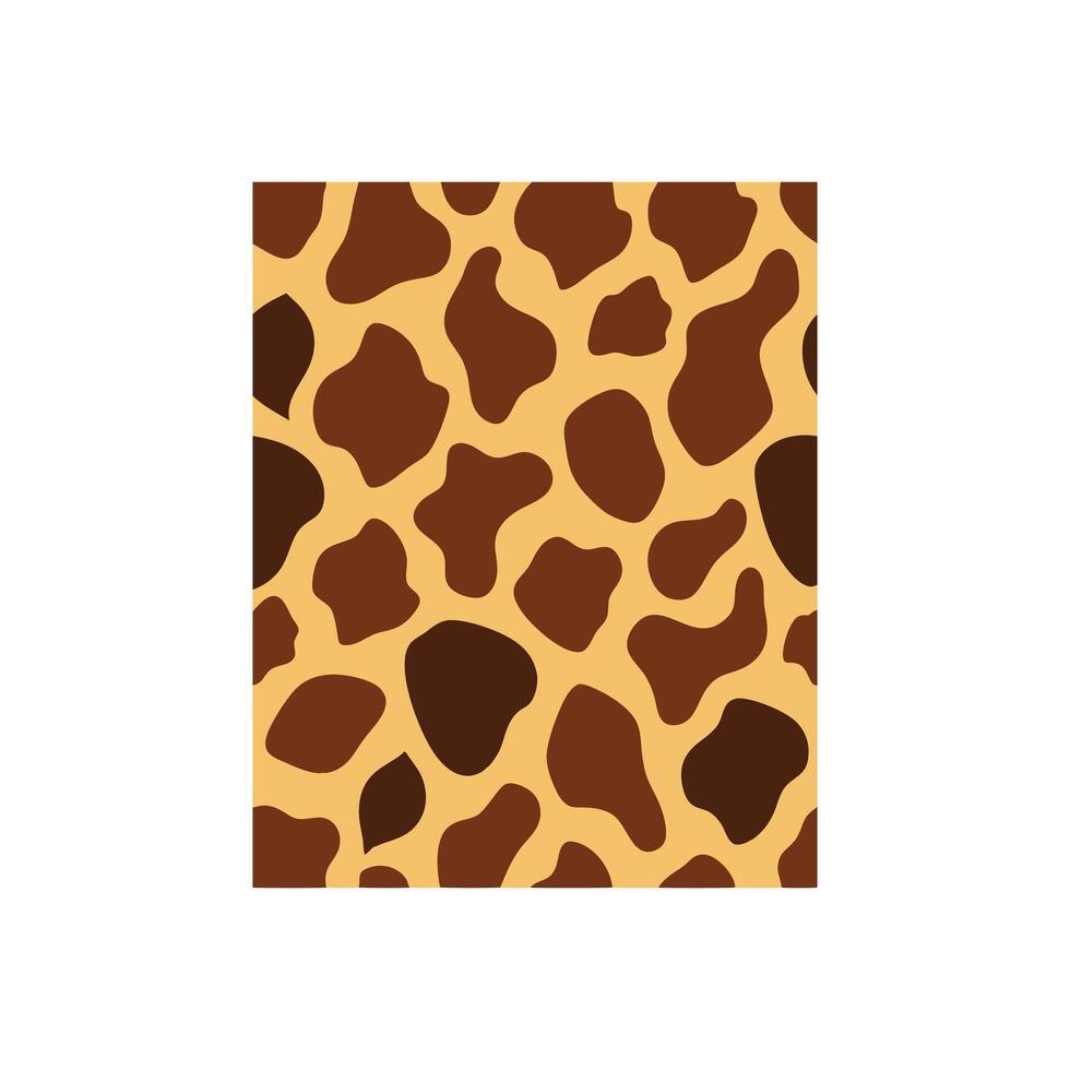 Natural Giraffe Spots Abstract Background vector
