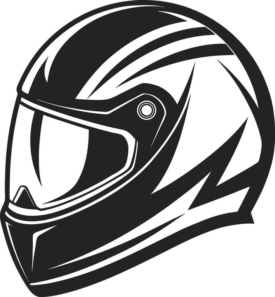 motorcycle helmet illustration vector