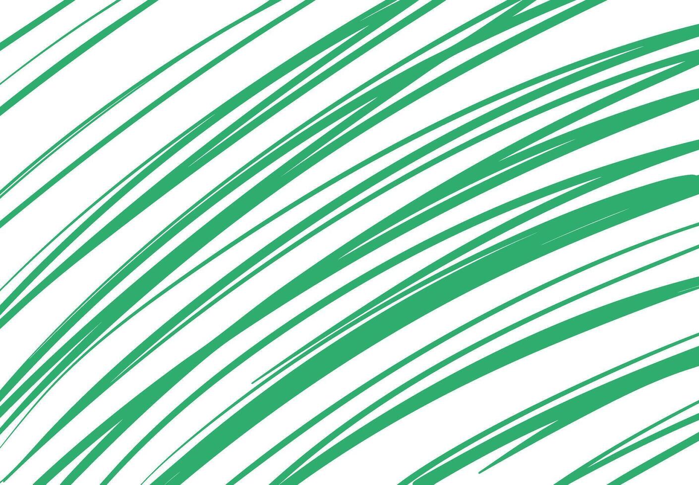 Abstract Green and White Wavy Line Pattern Background vector