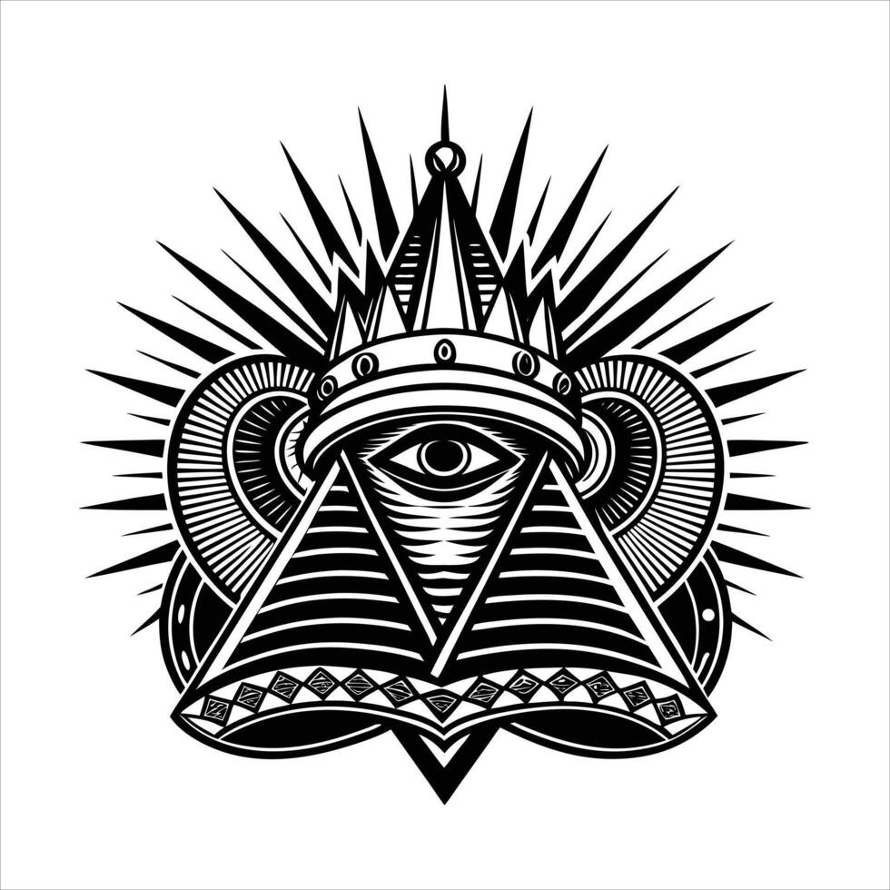 Ancient Egyptian Crown vector