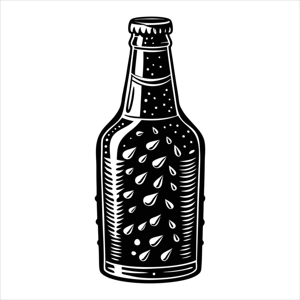 Beer Bottle Condensation vector