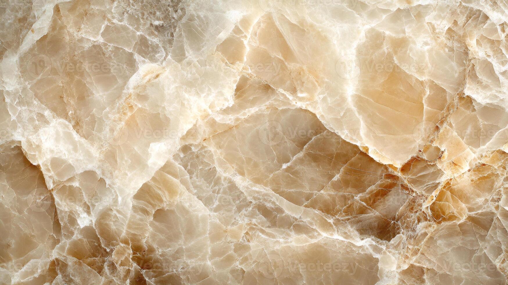Beige marble onyx surface showing stunning veins creating natural design photo