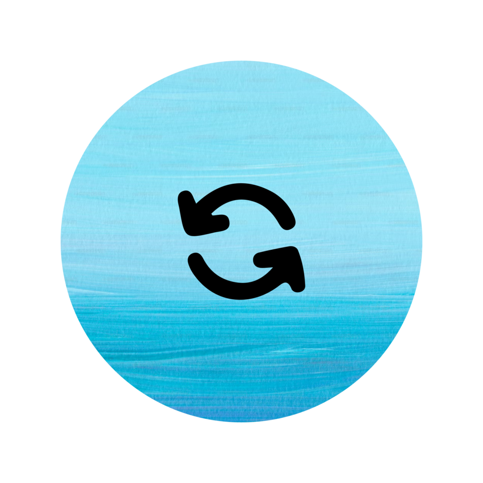A blue circle with the letter g in it png