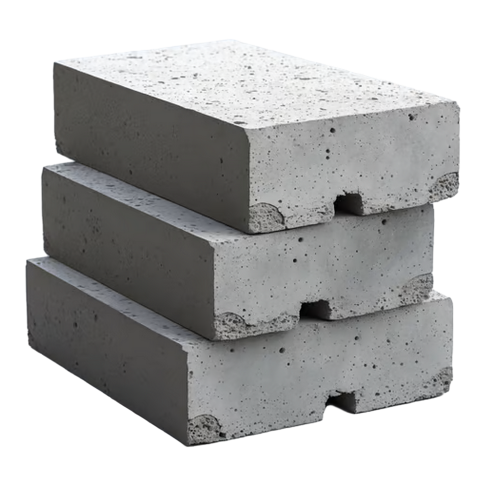 Heavy-Duty Concrete Blocks for Masonry Landscaping Projects png