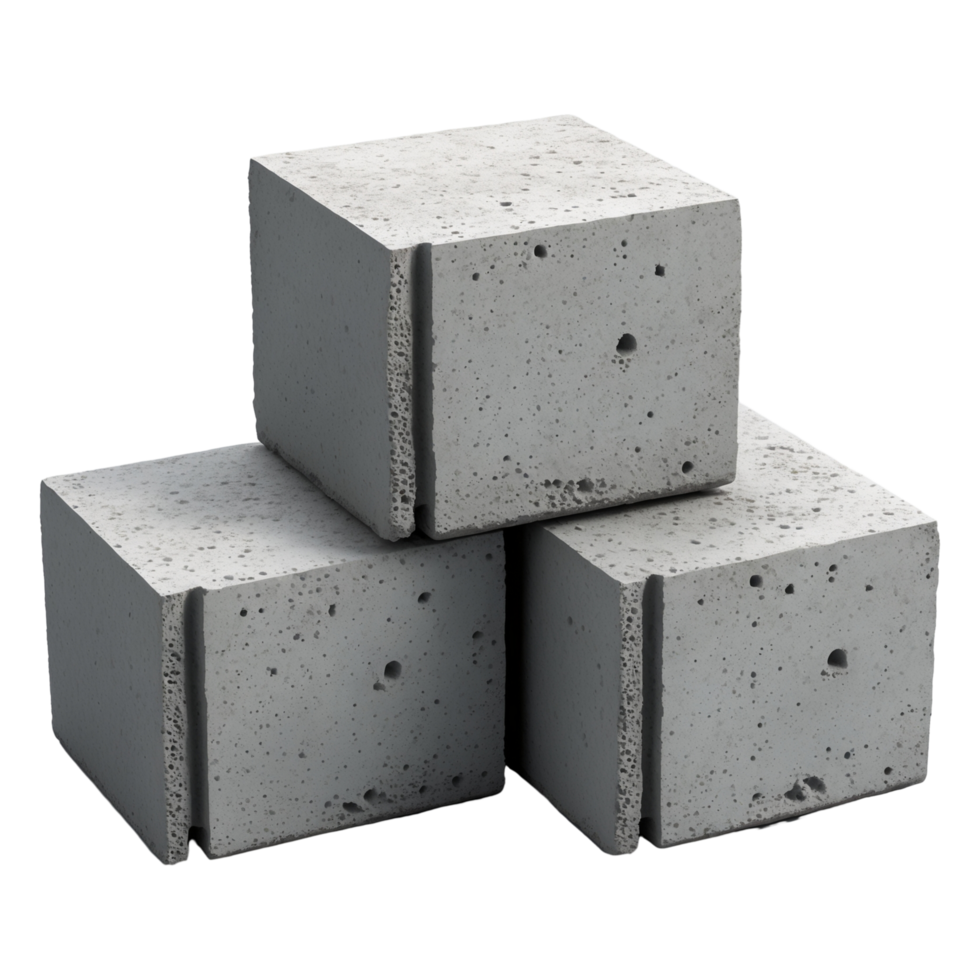 Premium Cement Bricks Strong Lightweight Building Materials png