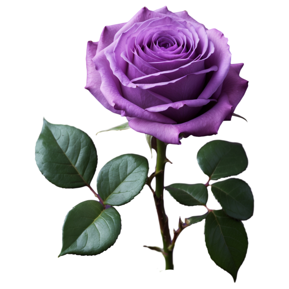 Beautiful Lavender Rose Image Perfect for Designs Prints png