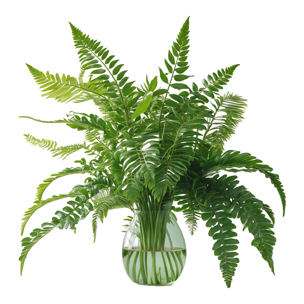 Vibrant Green Fern Leaves deal for Eco-Friendly and Natural Themes png
