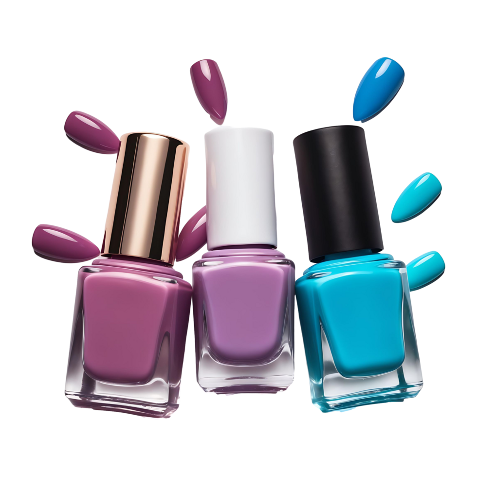 Stylish Nail Polish Set Perfect Shades for Every Occasion png