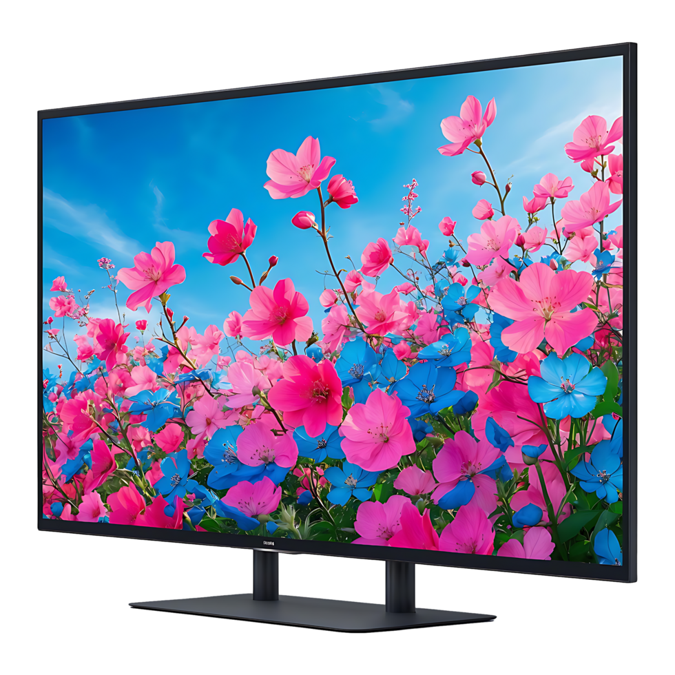 Ultra HD Smart TV Image Modern Television with Vibrant Display png