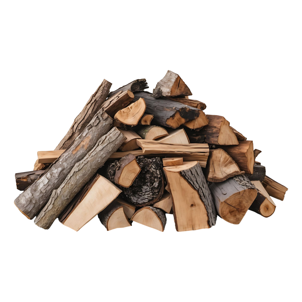 Natural Wooden Logs for Fireplace Perfect for Eco Rustic Designs png
