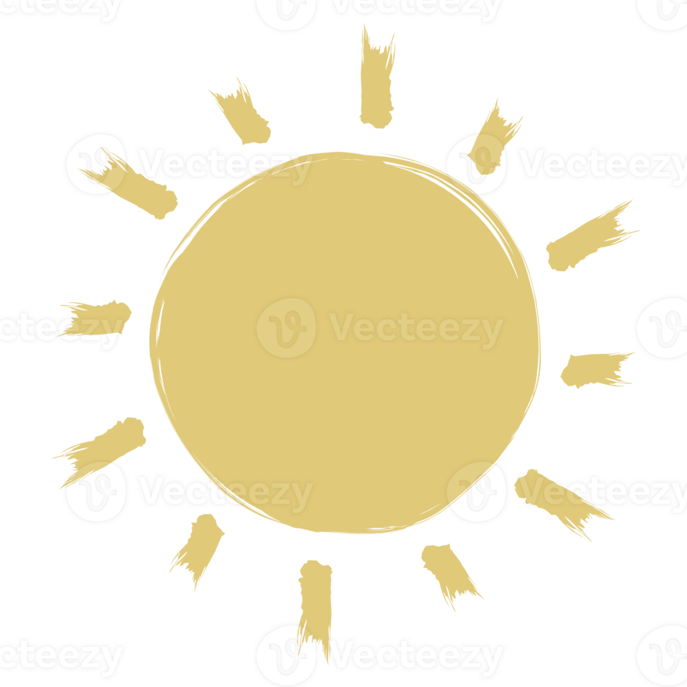 The sun shines brightly png