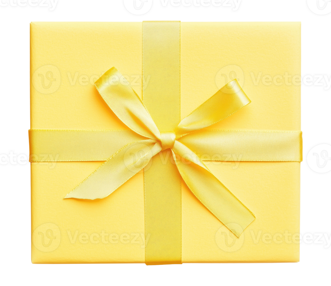 Yellow Gift Box png