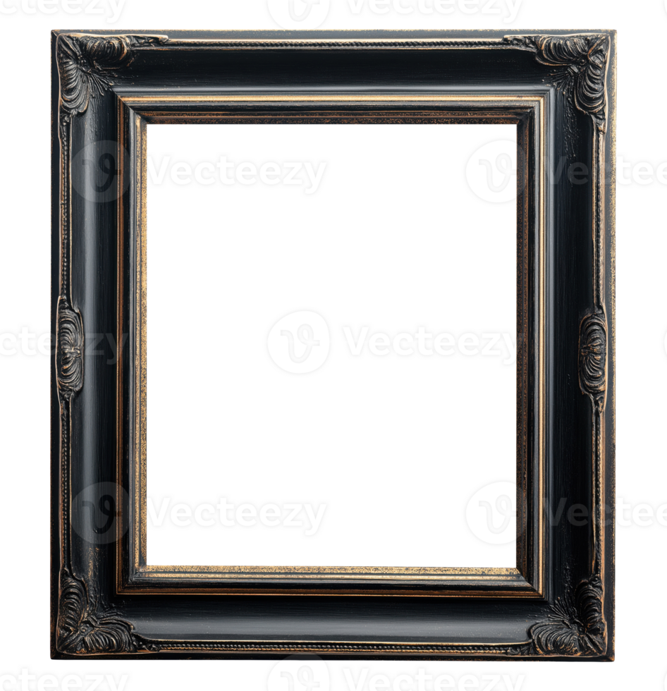 Vintage Black Frame png