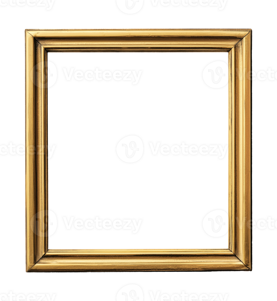 Gold Colored Frame png