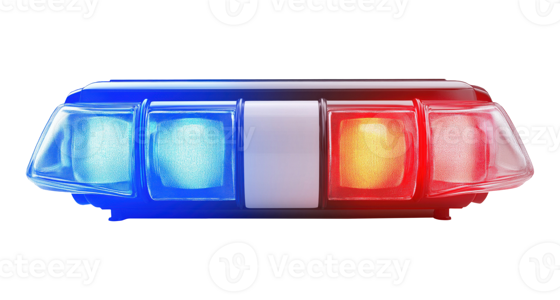 Blue and Red Police Light png