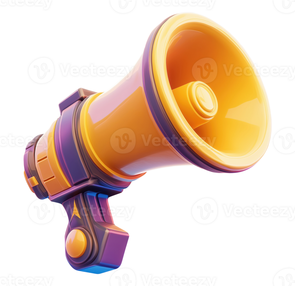 Megaphone Illustration Cut Out png