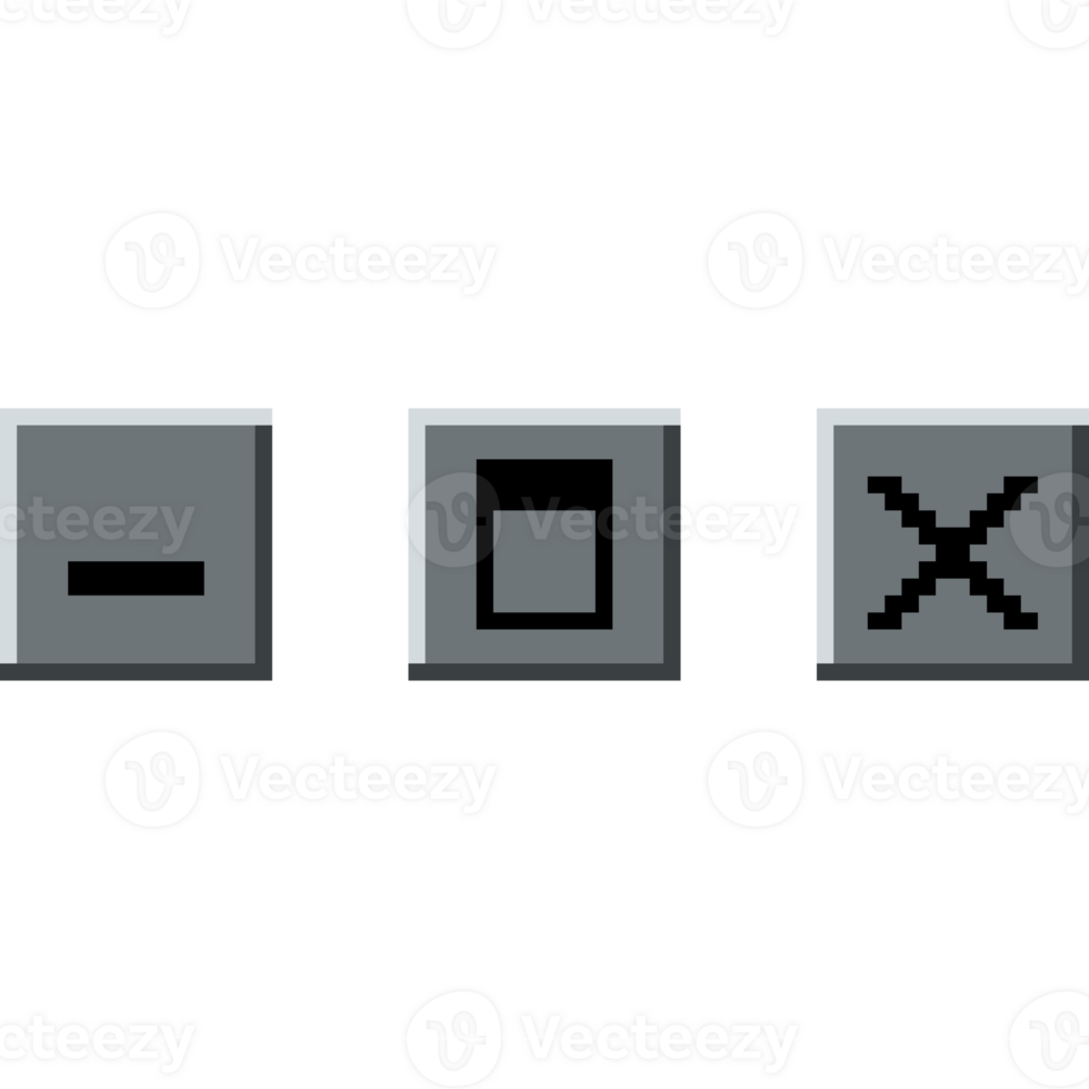 computer venster koppel. web browser ramen. computer opties toetsen png