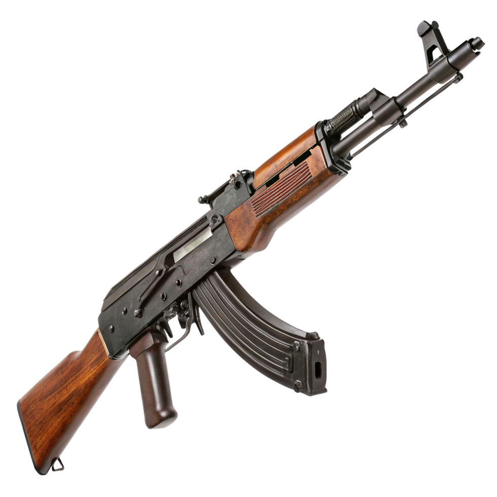 Akm isolated on transparent background png