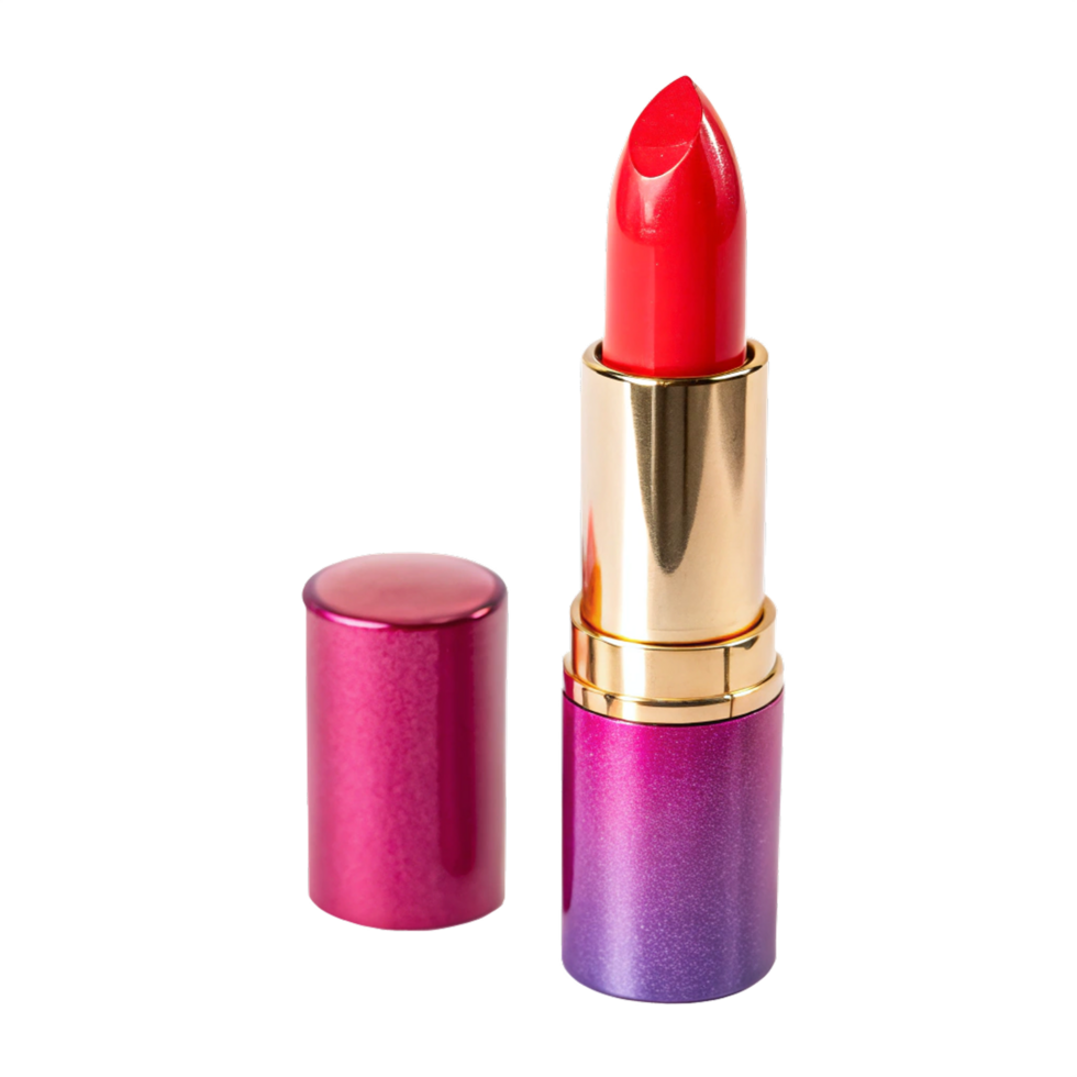 Vibrant colorful lipstick png