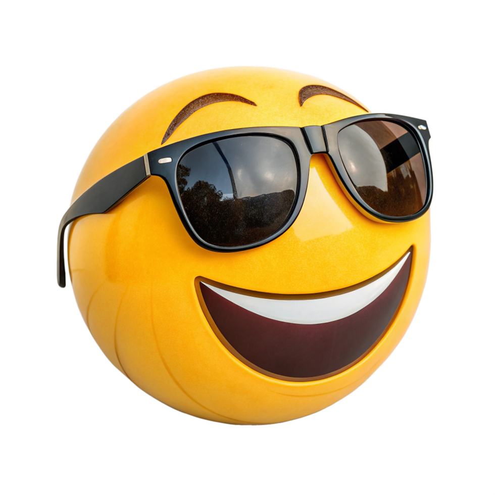 Emoji emoticon sunglasses png