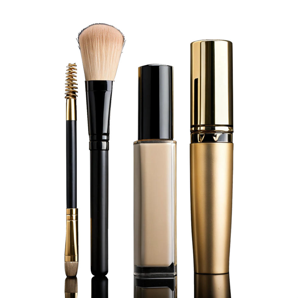 Elegant cosmetics products png