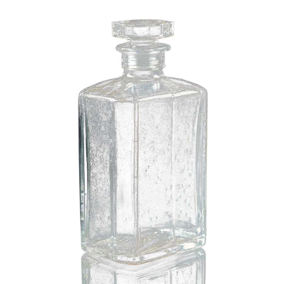 Clear flask bottle png