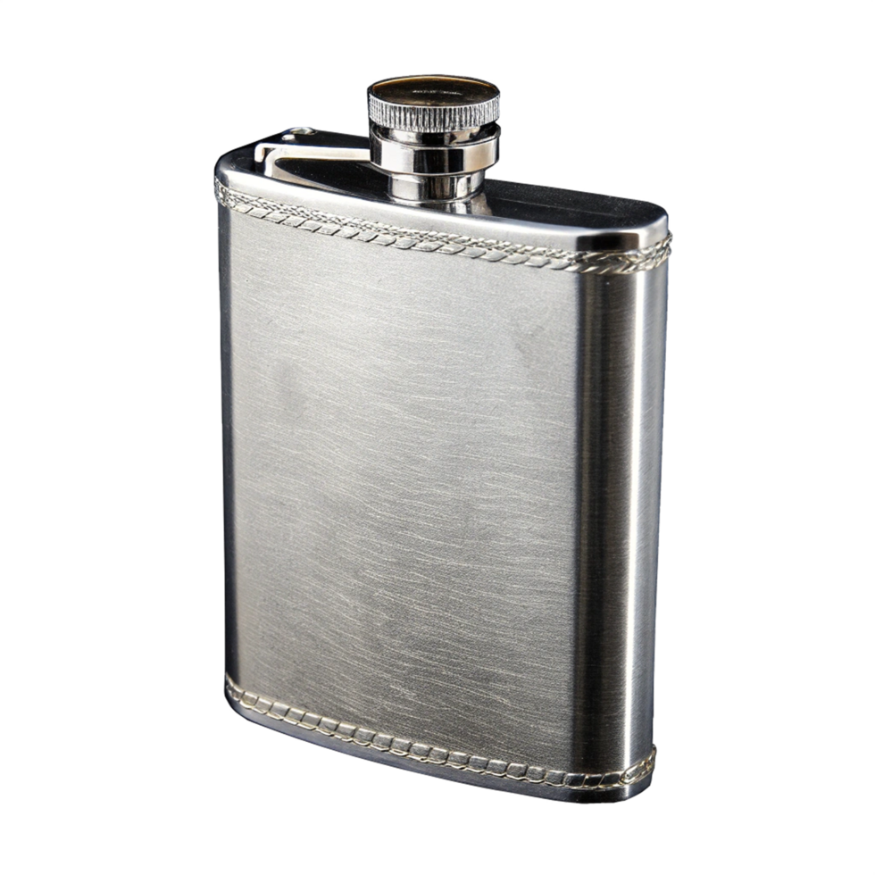 Flask bottle isolated on transparent background png