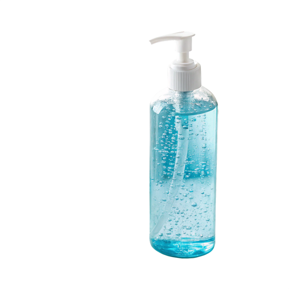Hand sanitizer gel for hand hygiene corona virus protection. png