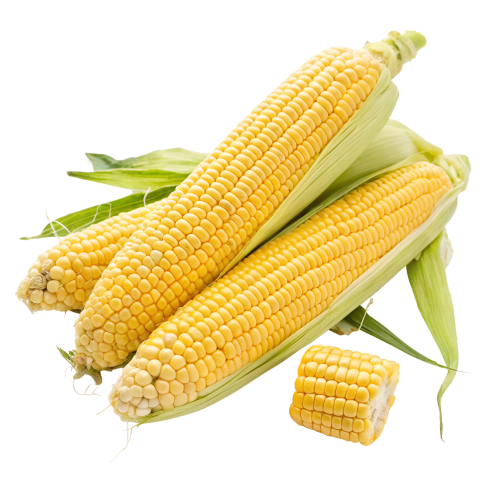 Fresh raw corn png