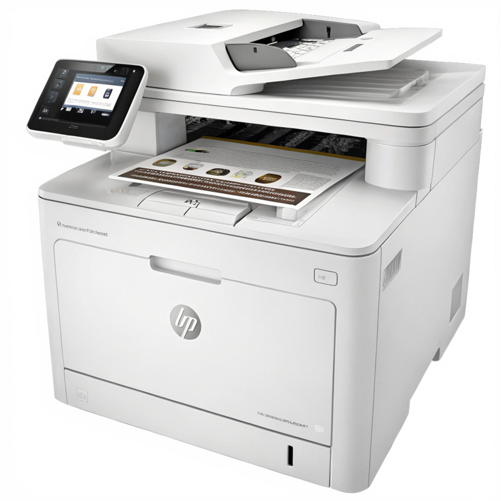 Printer machine on transparent background png