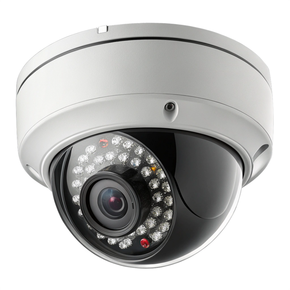 Highdefinition dome security camera png