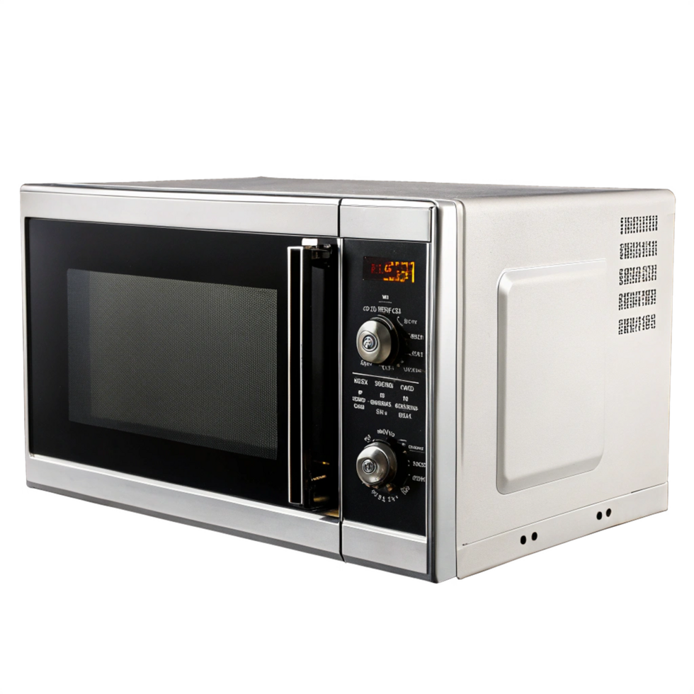 Microwave on transparent background isolated png