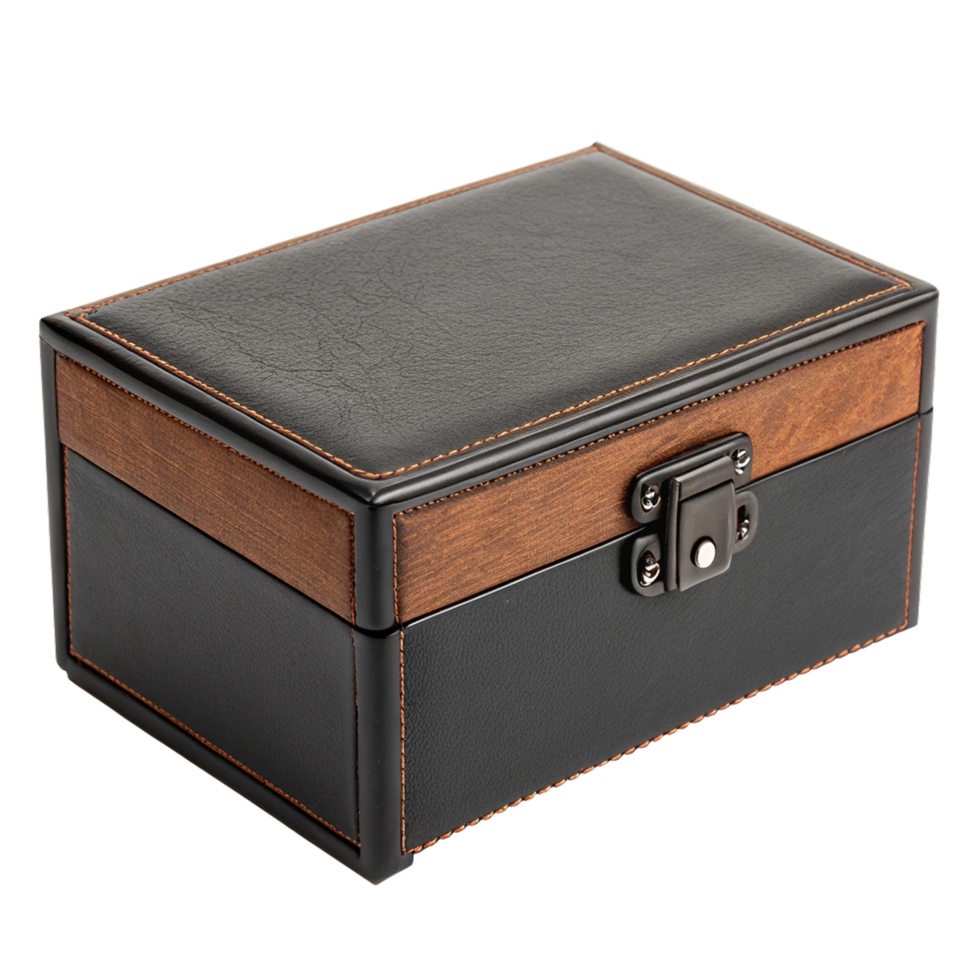 Studio box of a brown black box png