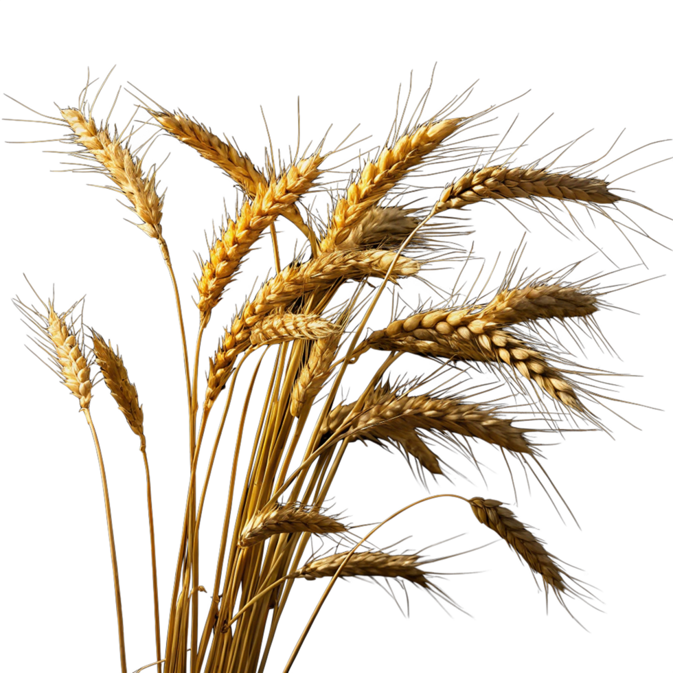 Wheat isolated on transparent background png