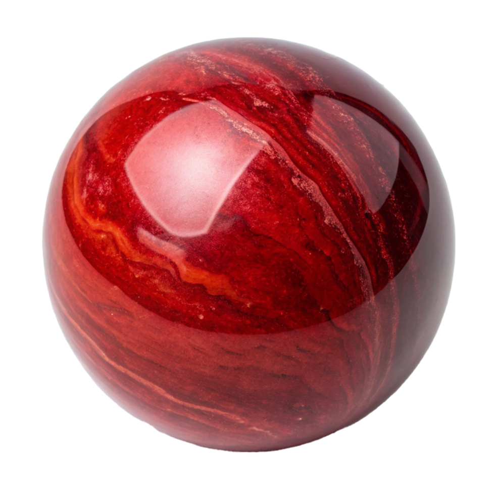 Red abstract red gradient ball png